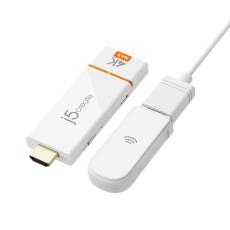 J5create JVAW76MAX ScreenCast 4K Max Wireless Display Adapter iOS / Android / macOS / iPadOS / Windows/ Chrome OS Compatible JVAW76MAX