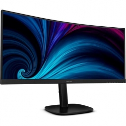 PHILIPS 34" (21:9) CURVE WQHD, HDMI, DP, USB-C, RJ45, SPKR, H/ADJ, 4YR 34B2U3600C