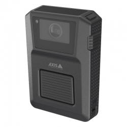 AXIS W120 BLACK BODY WORN CAMERA WITH INBUILT LTE MODEM, WIFI AND BLUETOOTH 02583-002
