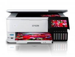 EPSON ECOTANK PHOTO ET-8500, COLOUR, A4, MFP, BLACK 16PPM, COLOUR 12PPM, DUPLEX PRINT, WIF C11CJ20501