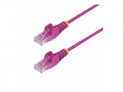 Startech StarTech.com 10m Pink Slim CAT6 Ethernet Cable, Snagless, 28AWG, LSZH, LTW N6PAT10MPKS