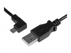 STARTECH 2M USB2.0 A TO MICRO USB2.0 B, M/M, LEFT ANGLE, LTW USBAUB2MLA