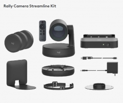 LOGITECH RALLY CAMERA STREAMLINE KIT,CAMERA,MOUNTS INCLUDED,GRAPHITE,2YR WTY 991-000553