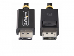 STARTECH 1.8M DISPLAYPORT 2.1 CABLE, VESA-CERTIFIED, DP40 DP 2.1 CABLE, 2 YR DP21-6F-DP40-CABLE