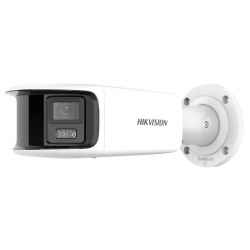 HIKVISION COLORVU 2CD2T87G2P-LSU-SL 8MP DUAL LENS STROBE AUDIO BULLET, 4MM,MIC,3YR DS-2CD2T87G2P-LSU-SL-4MM