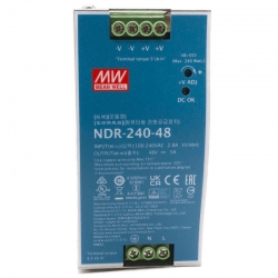 HIKVISION POWER SUPPLY FOR 240W INDUSTRIAL SWITCH NDR-240-48-HIK