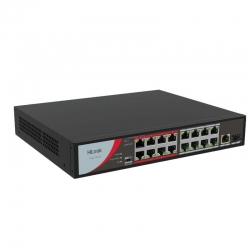 HIKVISION HILOOK TRANSMISSION NS-0318P-130 SWITCH 16 PORT POE, 2YR NS-0318P-130