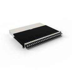 Patchbox Patchbox.One 8RU STP Black Cat6A Cable Management System, Includes 24x 8RU Black Casettes, 3x Patchcatch Pairs & 1x /Dev/Mount Pair PONEX8STPBK