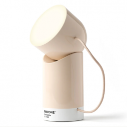 Lexon Orbe Portable Led Lamp With Moving Head PANTONE - Sand LD-LH88PT-S