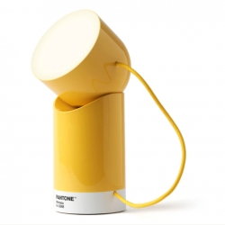Lexon Orbe Portable Led Lamp With Moving Head PANTONE - Yellow LD-LH88PT-Y