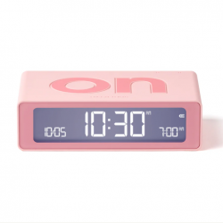 Lexon Flip Mini Reversible Alarm Clock - Pink LD-LR158P4