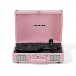 Crosley Cruiser Bluetooth Portable Turntable - Blush Pink CRIW8005E-BH4