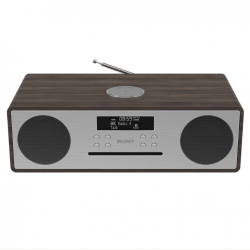 Majority Oakington Bluetooth, DAB Radio & CD Player-Walnut MY-1000002729