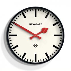 Newgate Putney Clock Black NGPUT390K