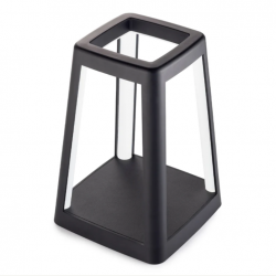 Lexon Lantern Portable Lamp With Built-In Wireless Charger - Black LD-LH94N