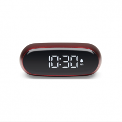 Lexon Minut Mini Alarm Clock - Red LD-LR154DR