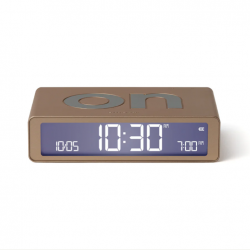 Lexon Flip Classic Reversible Alarm Clock - Gold LD-LR157D1