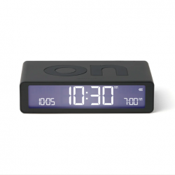 Lexon Flip Classic Reversible Alarm Clock - Grey LD-LR157G3