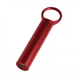 Lexon Nomaday 3000 Mah Power Bank With Clip - Red LD-LL138DR
