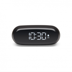 Lexon Minut Mini Alarm Clock - Black LD-LR154N