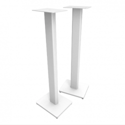 Kanto ST34W 34" Universal Bookshelf Speaker Floor Stand - White, Pair KO-ST34W