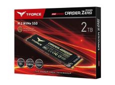 Team Group T-FORCE CARDEA ZERO Z330 2TB with SLC Cache Graphene Copper Foil 3D NAND TLC NVMe PCIe Gen3 x4 M.2 2280 Gaming Internal SSD TM8FP8002T0C311 TM8FP8002T0C311