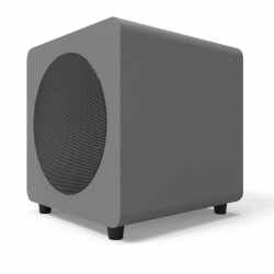 Kanto Limited Edition - Kanto SUB8 300W 8" Sealed Powered Subwoofer, Matte Grey KO-SUB8VMG-I