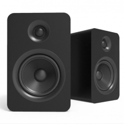 Kanto YU Passive 5.25" Speakers with 1" Silk Dome Tweeter and 5.25" Kevlar Woofer - Black, Pair KO-YUP6