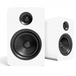 Kanto YU Passive 5.25" Speakers with 1" Silk Dome Tweeter and 5.25" Kevlar Woofer - White, Pair KO-YUP6W