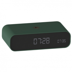Kreafunk Wakie Alarm Clock Qi Charger + Bluetooth - Nordic Green KFKE198