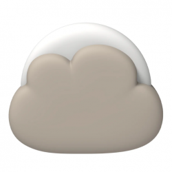 Kreafunk Kids Cloudy Lamp - Ivory Sand KFKZH09