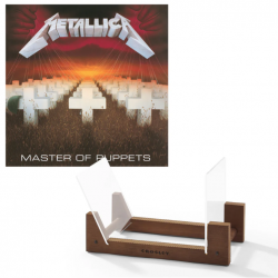 Universal Music Metallica Master Of Puppets - Vinyl Album & Crosley Record Storage Display Stand UM-5738259-BS