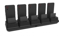 SAMSUNG (KOAMTAC) XCOVER7 PHONE & BATTERY CHARGING CRADLE - 5 SLOT (BLACK) GP-PTG556ASCBA