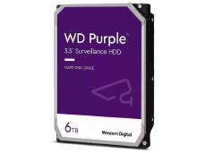 Western Digital WD Purple WD64PURZ 6TB 5400RPM 256MB 3.5" Surveillance Internal Hard Drive, 3 Year Warranty WD64PURZ