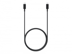 SAMSUNG C TO C CABLE, 5A, 1.8M, MAX.100W, BLACK, 1YR EP-DX510JBEGWW