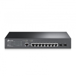 TP-LINK OMADA 8-PORT MANAGED GIGABIT L2+ SWITCH, SFP(2), RACKMOUNT, 5YR SG3210