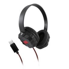 Shintaro Rugged Kids Headphones with USB-C, 40mm Drivers, Twistable Headband, Volume Cap, and 1.5M Cable for Smartphones, Tablets & PC SH-131