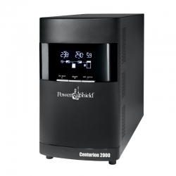 POWERSHIELD CENTURION UPS, 2000VA, 1800W, LCD, USB, C13(2), AU OUTLET(4), 10AMP, 2YR PSCE2000