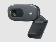 Logitech C270i -960-001084- HD Webcam, 720p/30 Frames, Plug and Play, Built-in Noise Reducing Mic, Auto Light Correction, Fixed Focus, Universal clip 960-001084