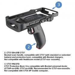 Honeywell CT37 PROTECTIVE BOOT, COLOR BLACK. RECOMMEND FOR CT37 DEVICEIT IS COMPATIBLE WITH DEVICES CT37-PB-STD