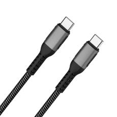 Shintaro USB-C Charge Cable 1m, Aluminium head, braid, support Max 20V5A, 100W charging, Emark IC, 480Mbps data. SH-USBC2C