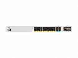 Cisco Catalyst 1300 8-port 2.5GE, 16-port GE, PoE, 4x10G SFP+ C1300-24MGP-4X