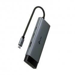 TP-LINK 7 PORT HUB, USB-C(1), USB-A(2), HDMI 4K(1), 1YR UH7020C