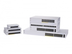 Cisco CBS110 Unmanaged 8-port GE, Partial PoE, Desktop, Ext PS CBS110-8PP-D-AU
