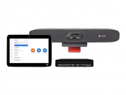 POLY TC10 TOUCH PANEL W/POLY S TUDIO R30 & HP PC, NATIVE ZOOM, SMALL ROOM 7230-88140-012