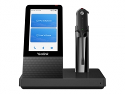YEALINK DECT WIRELESS (WH67) UC CONVERTIBLE HEADSET , 4" TOUCH SCREEN BASE , SPEAKERPHONE 1308041