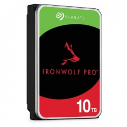 Seagate IronWolf Pro, NAS, Internal 3.5" HDD, 10TB, SATA 6Gb/s, 7200RPM, 256MB Cache, Limited 5 Year Warranty ST10000NT001