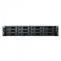Synology RackStation RS2423RP+ 12-Bay 3.5" Diskless NAS, 2xGbE+ 1 x 10GbE (RJ45)  (2U Rack), AMD RyzenTM , 8GB RAM, Ask for a Solutions Project Quote. RS2423RP+