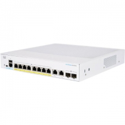 Cisco CBS350 Managed 8-port GE, Full PoE, 2x1G Combo CBS350-8FP-2G-AU