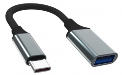 Shintaro USB-C to USB-A (Female) 15cm OTG Aluminum connector, USB3.0 SH-USBCMTAF